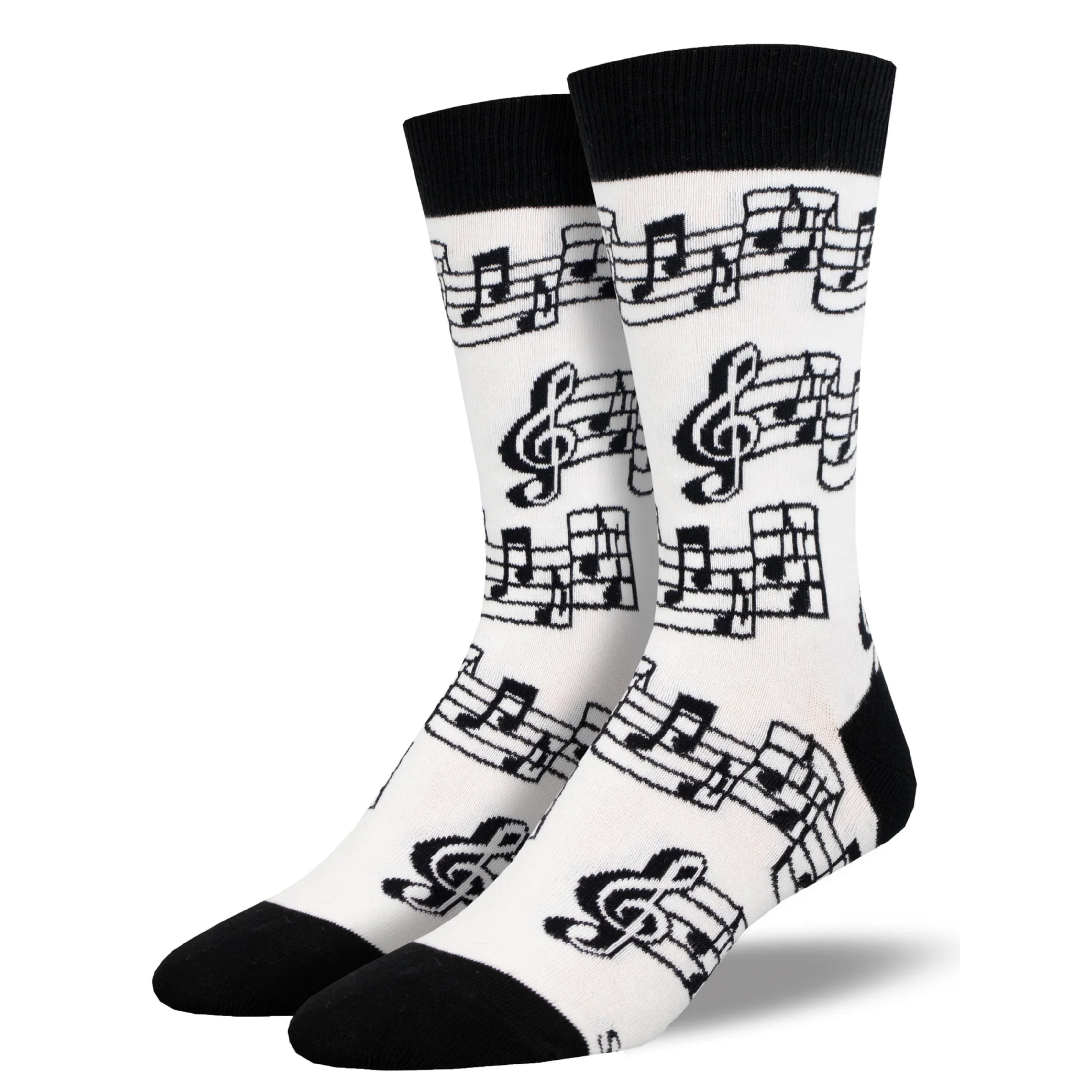ThisWear Hard Rock Music Don't Keep Calm and Turn Up The Metal 1-Pair  Novelty Crew Socks
