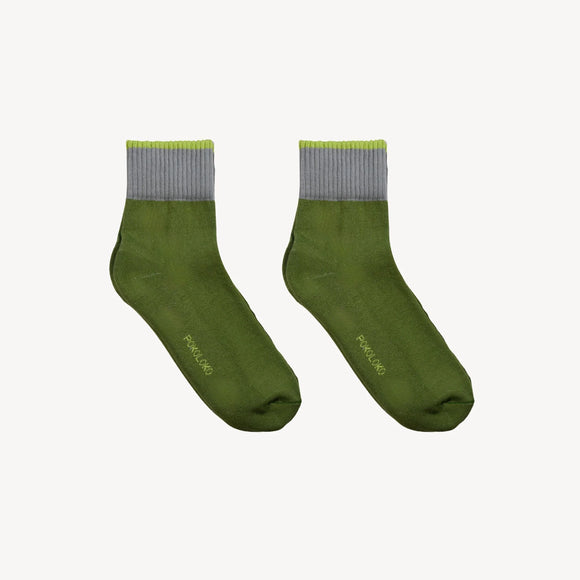 Block Pima Socks