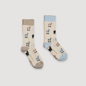 Alpaca Fiesta Kid's Socks (2 Pack)