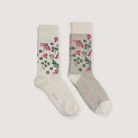 Wildflower Pima Socks (2 Pack)