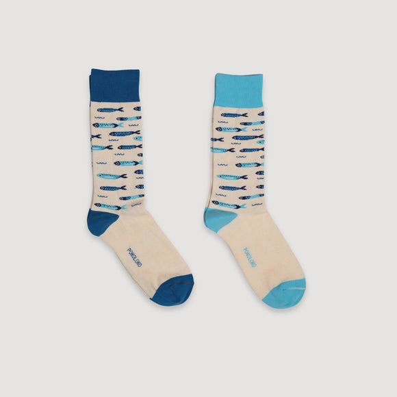 Sardines Pima Socks (2 Pack)