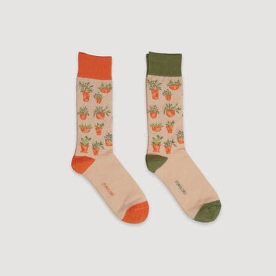 Plant Life Pima Socks (2 Pack)