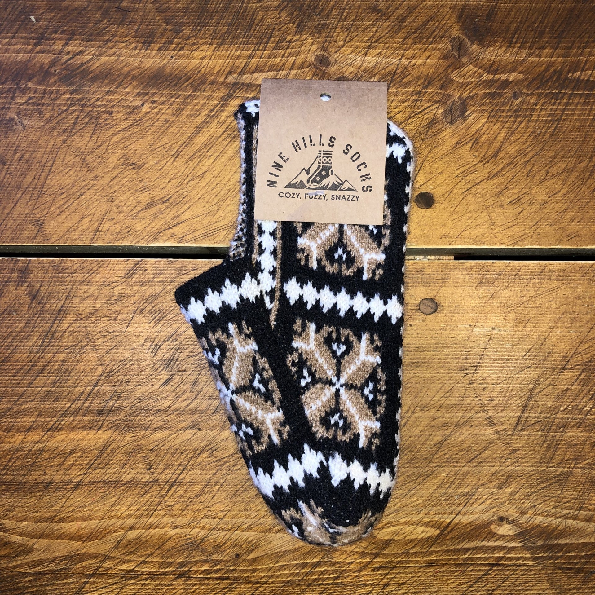 Buy bride-black-tan Patik Wool Slipper Sock (Ankle)