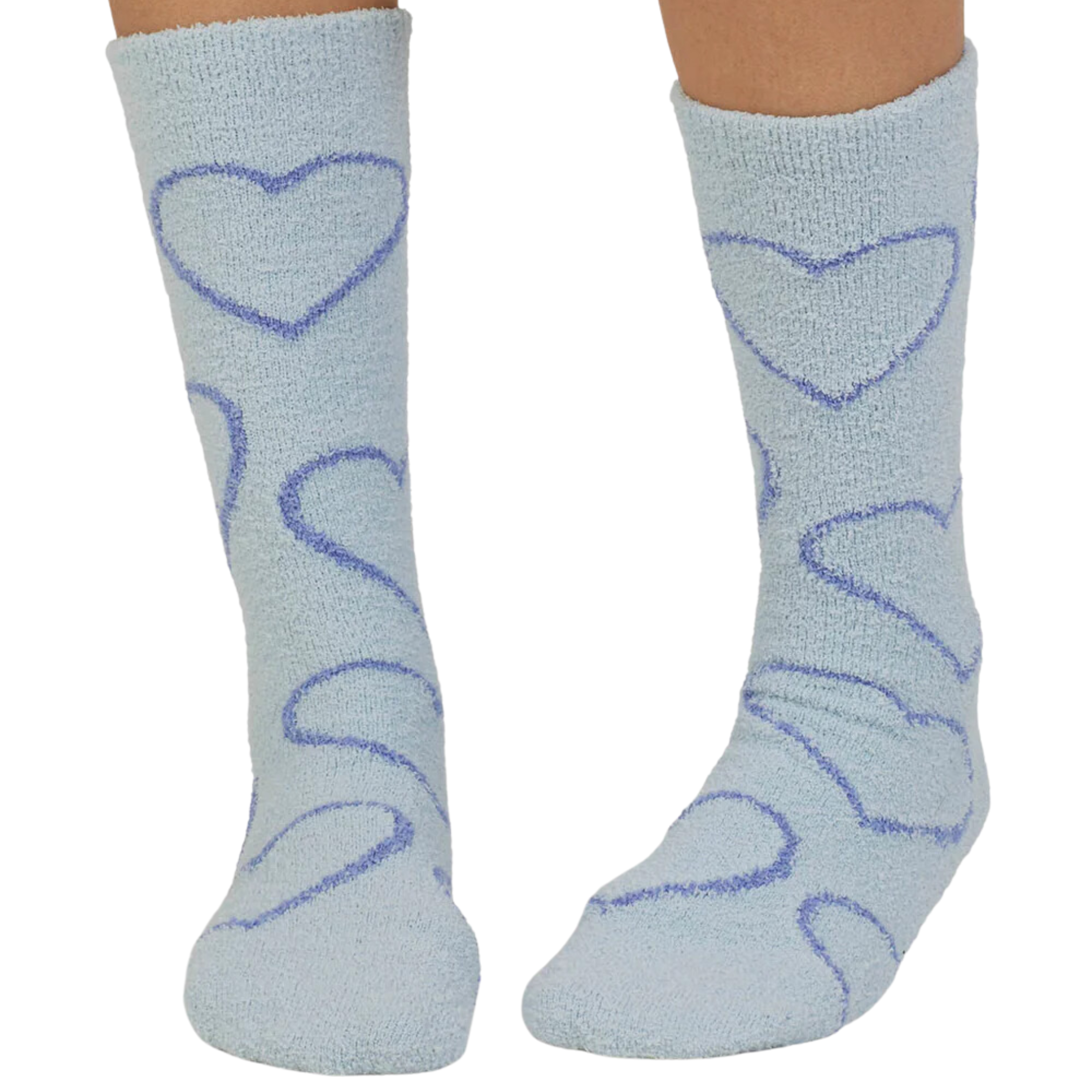 Buy chambray-blue Marjorie Fluffy Bed Socks (Women&#39;s)