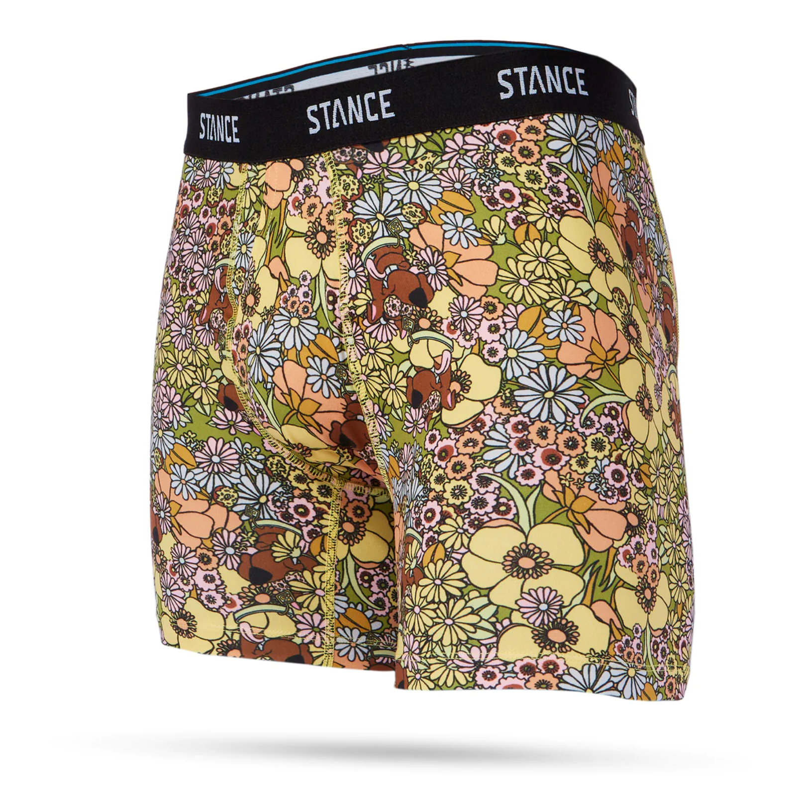 Stance Men's Staple Underwear, Black, S : : Clothing