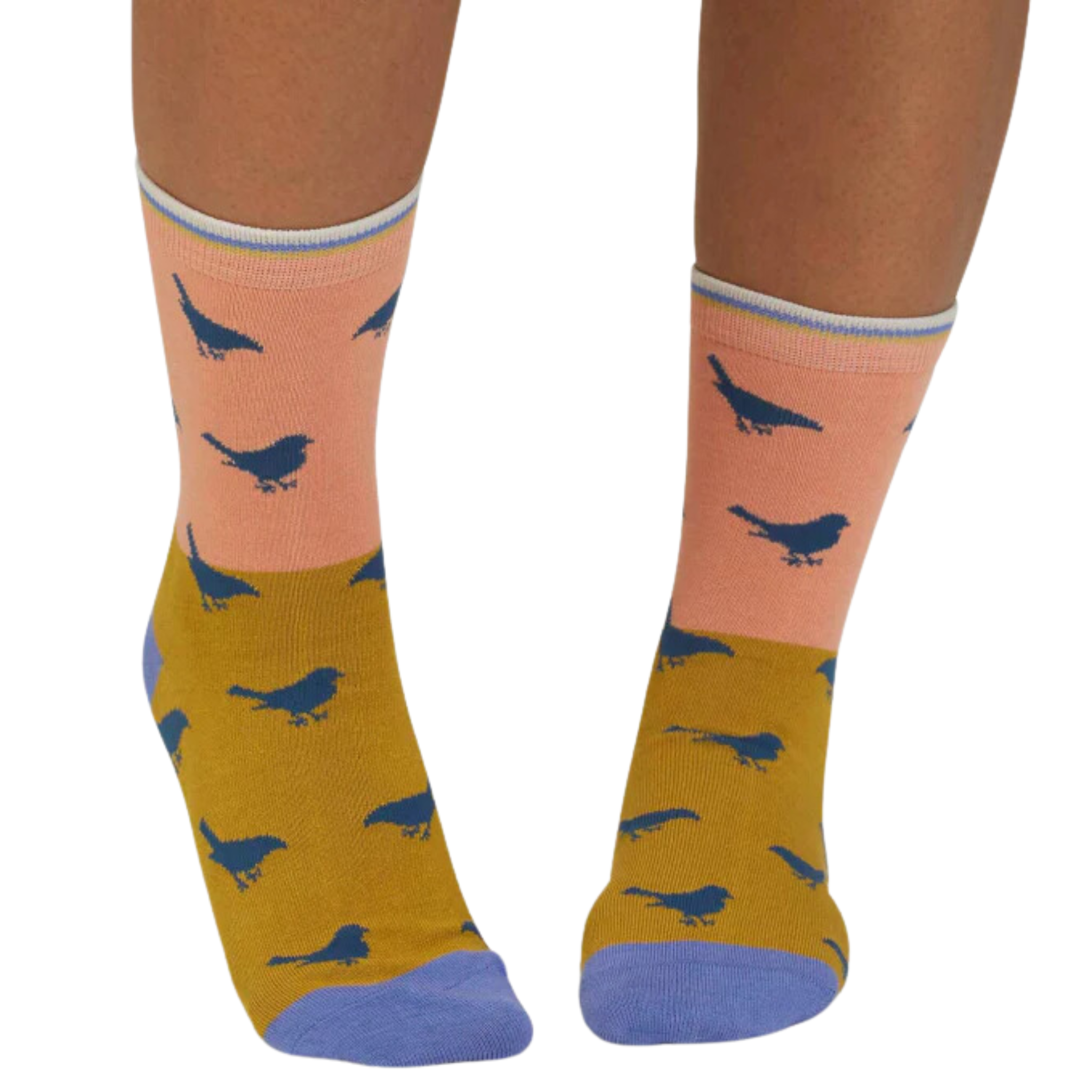 Birdie Colour Block Sock (Women's) - 0