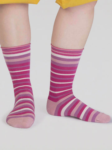 Lucia Stripe - Raspberry Pink (Women's)