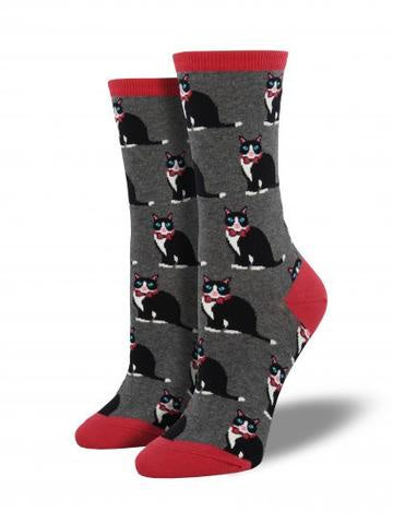 Women's Tuxedo Cats - Grey