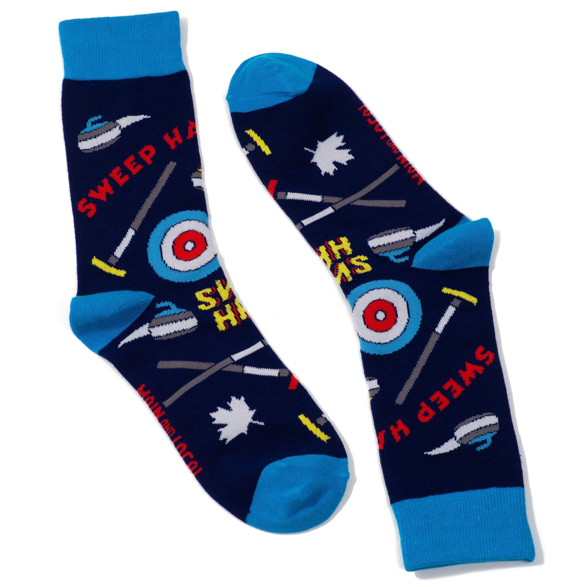 Canadian Curling Sock-2
