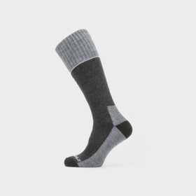 Solo Quick Dry Knee High Black/Grey